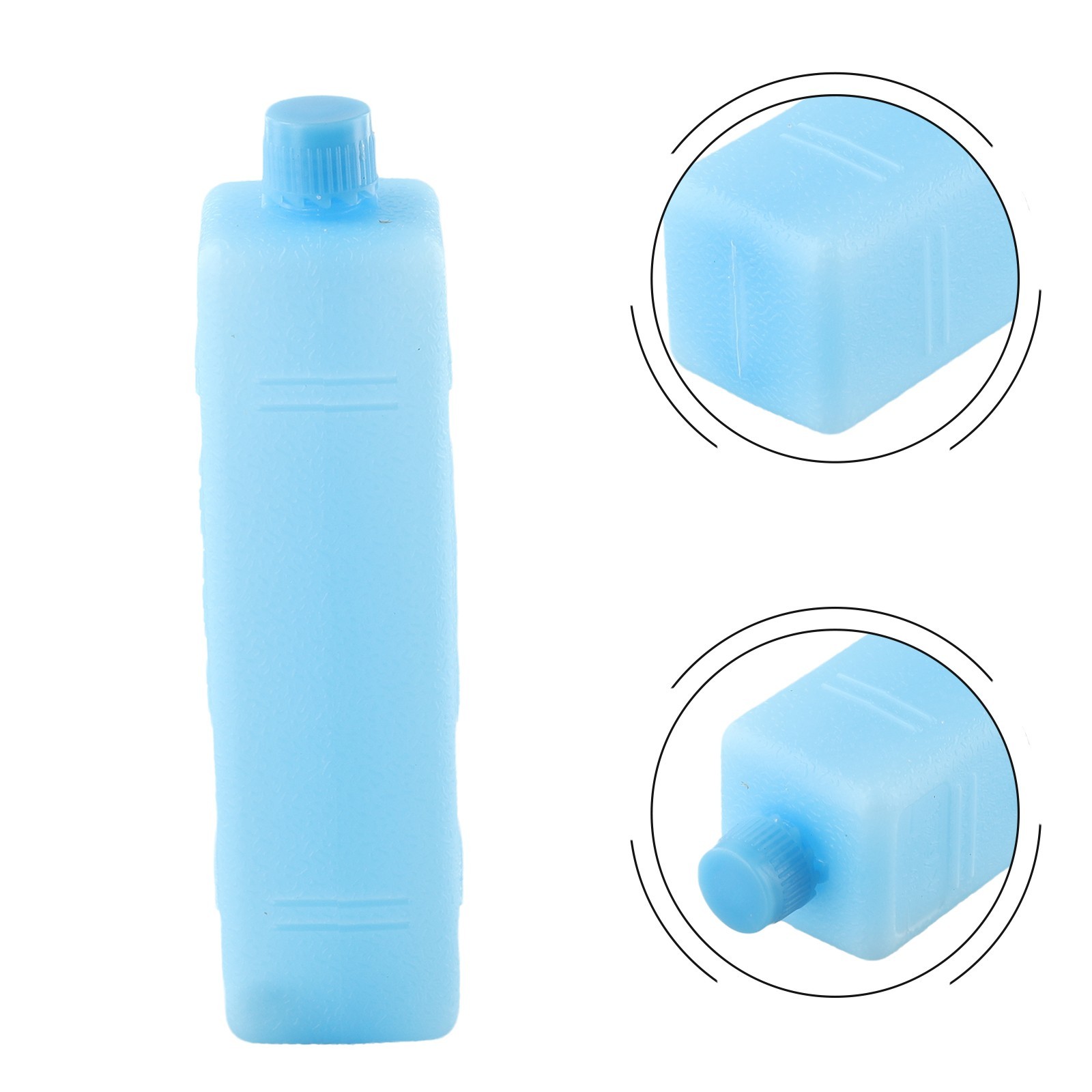 Caja de hielo de 6,29 X1,57 pulgadas 16*4 cm 200 ml para mantener bebidas frescas refrigeradores frescos- - Image 3