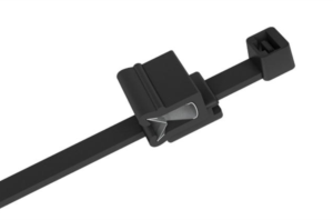 Bridas de cable con clip de borde premium para paneles solares (paquete de 50) de Reino Unido, 200 mm x 4,8 mm.-