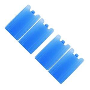 4 bolsas de hielo para refrigeradores paquetes de congelador cajas de hielo recargables hielo de plástico-