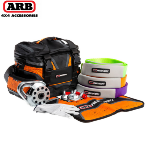 Kit de recuperación ARB Premium con bolsa de recuperación de alta resistencia/correas/bloque/grilletes/guantes-