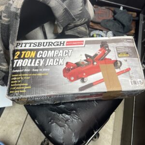 Pittsburgh Automotive 2-Ton Compact Trolley Jack Red #64874