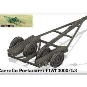 WIP3D 1/72 Fiat 3000/L3 Carrier Trolley