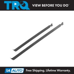 Correas de tanque de combustible TRQ montadas lateralmente tanque de 24,5 galones 4x4 y plataforma de 6,5 para F250 F150-