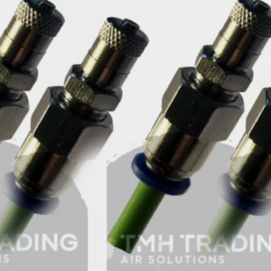 Válvula de neumático Schrader de 4 a conector de ajuste a presión de 6 mm - 500 PSI presión máxima-