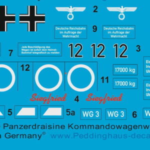 Peddinghaus 3110 1/35 Tank Trolley Commando Truck