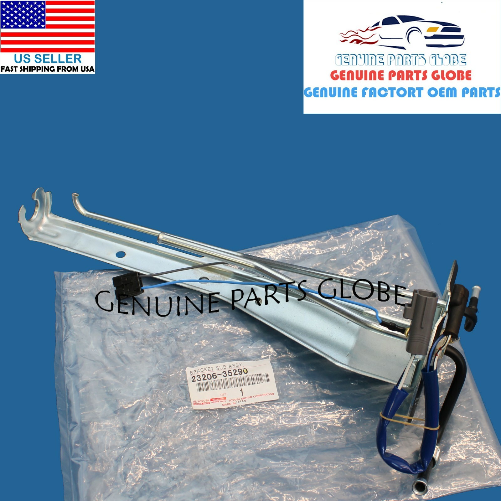 SOPORTE DE MONTAJE DE BOMBA DE COMBUSTIBLE ORIGINAL OEM TOYOTA 92-95 4RUNNER 3,0 L 4x4 23206-35290-