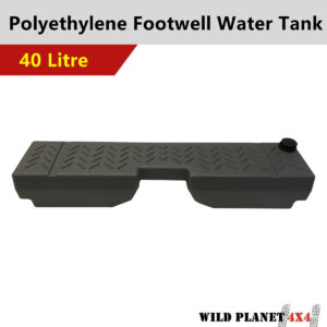 Tanque de agua 40L pie pozo agua 4x4 4x4 cámper remolque almacenamiento bomba de turismo -
