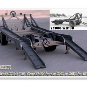 WIP3D 1/72 M13 Carrier Trolley