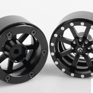 RC4WD Fuel Offroad Maverick 1.7" Beadlock Ruedas Z-W0209 NEGRO 8 radios RC-