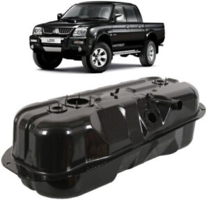 PARA MITSUBISHI L200 1996-2007 NUEVO TANQUE DE COMBUSTIBLE 2.5D DOBLE CABINA MARCA BLIC NEGRO 4x4-