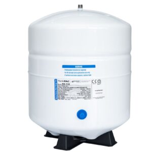Tanque de almacenamiento de agua de metal de ósmosis inversa (RO) Hommix de 3,2 galones-