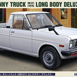 DATSUN Sunny Truck Hasegawa Model kit box 1:24 WHITE B120 1200 Ute Long Body
