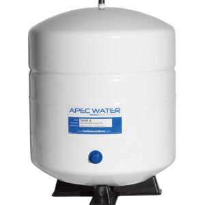 Tanque de almacenamiento de agua de ósmosis inversa de acero inoxidable de 4 galones de alta resistencia-