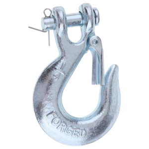 Gancho de cabrestante de horquilla de 3/8" para cabrestantes 4x4, grado 70, clasificación de 20.000 lb-