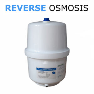 Tanque de almacenamiento de agua de ósmosis inversa - 3,2 galones - válvula 1/4" accesorio de empuje-