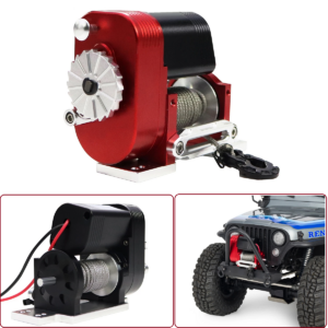 Cabrestante vertical RC escala 1/10 50 lb capacidad de carga para Axial SCX10 TRX4 RC 4x4 D90-