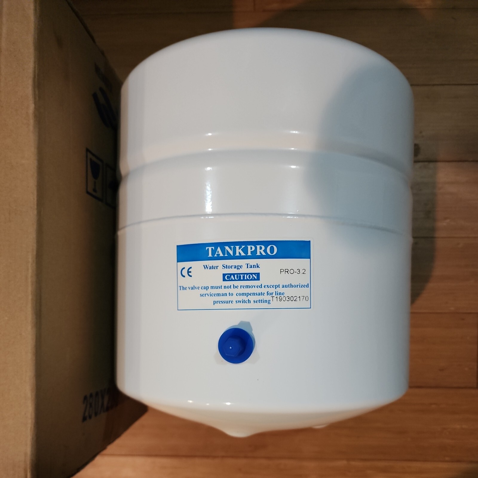 Tanque de almacenamiento de agua de ósmosis inversa TANKPRO (PRO 3.2G) PRO-3.2 1/4” NPTM NUEVO- - Image 3
