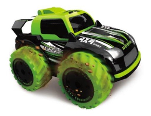 Control remoto coche barco de radiocontrol niños anfibio 4x4 conduce vehículo terrestre agua 2,4 GHz-
