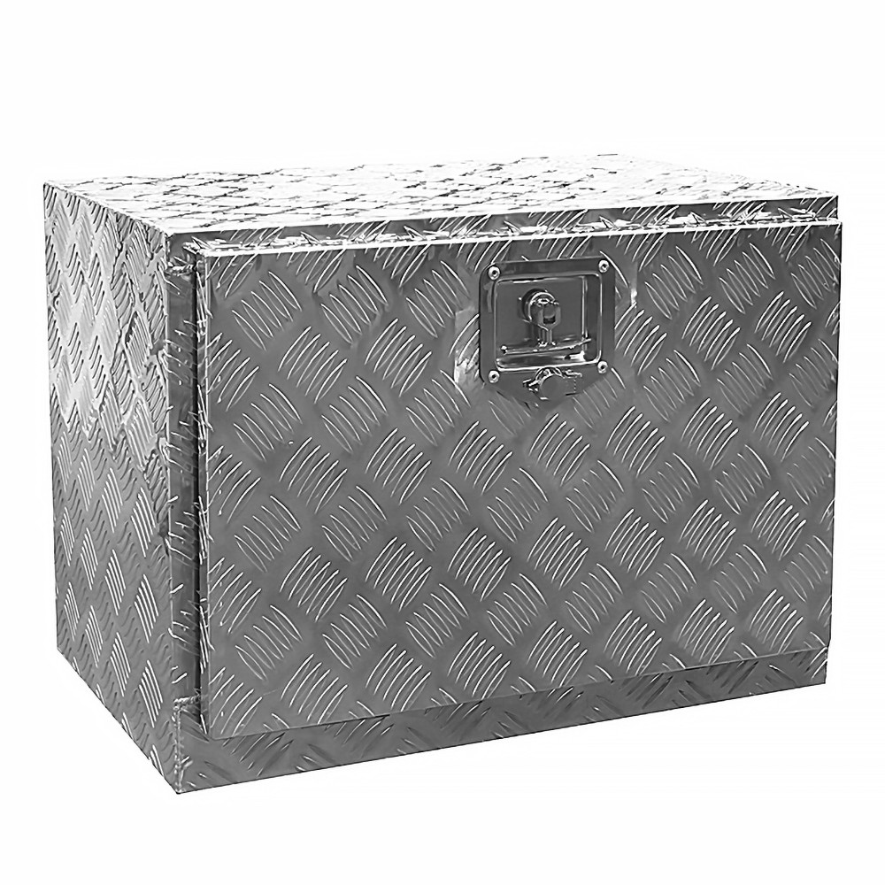 Stark USA 24" Aluminum Truck Under Body Truck Tool Box Tote Trailer Flat Bed - Image 2