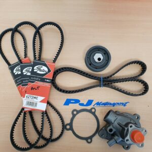COSWORTH CAMBELT KIT 4X4 CON BOMBA DE AGUA GRUPO CINTURÓN C/W 3 X PUERTAS CORREAS AUXILIARES-