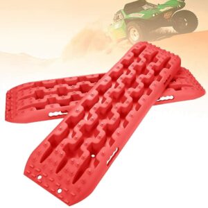 Tablas de tracción de recuperación orugas escalera de neumáticos para arena nieve barro 4x4 (juego de 2)-