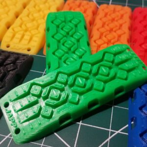Tableros de recuperación de escaleras de arena sobre orugas JAPP RC 1/10 (tamiya axial traxxas rc4wd)-