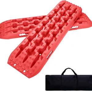 Tablas de tracción de recuperación orugas escalera de neumáticos para arena nieve barro 4x4 (juego de 2)-