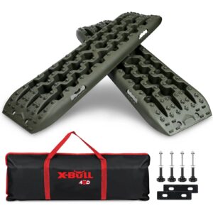 X-BULL Placas de Tracción Pistas de Recuperación Tableros 2 PIEZAS Pistas de Arena Nieve 4x4 Gen3.0-