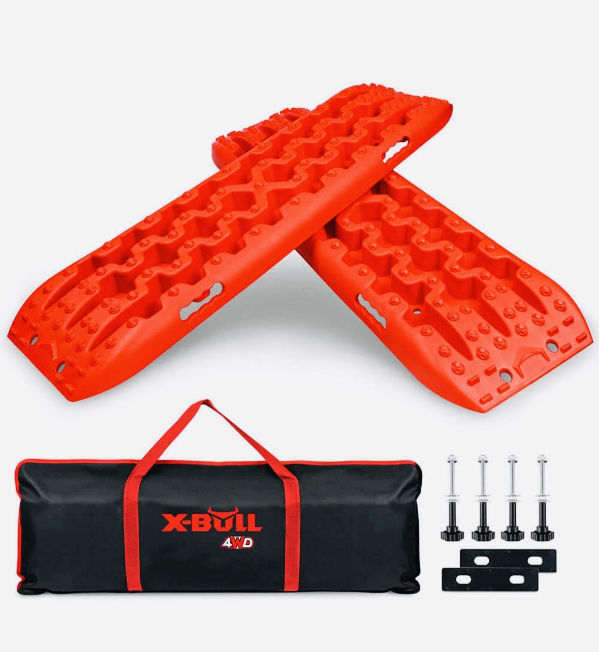X-BULL Pistas de Recuperación Tableros de Tracción Arena Barro Nieve Neumático Escalera 4x4 SUV 1 Par- - Image 3