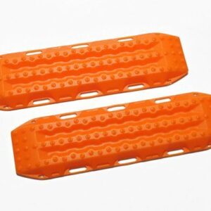 RC4WD - MAXTRAX Placas de extracción y recuperación de vehículos 1/10 (naranja de seguridad) (2)-