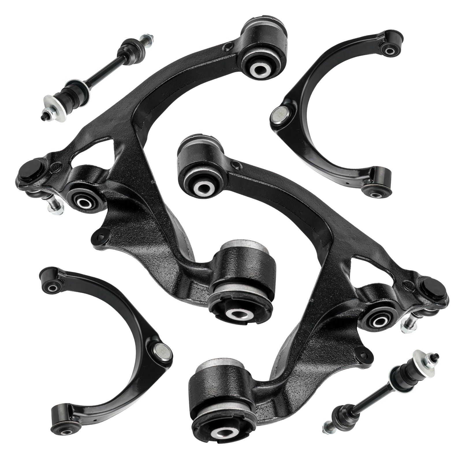 Brazos de control inferiores superiores delanteros 4x4 barras estabilizadoras para Dodge Ram 1500 2009-2018 5 orejetas- - Image 2