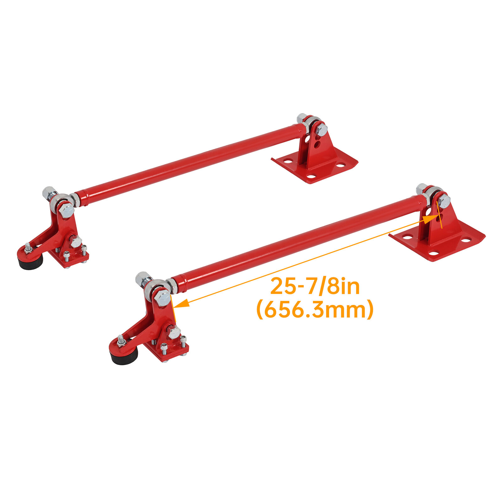 Barras de amarre de tracción para Chevrolet Silverado GMC Sierra 1999-2018 rojas 2x4 4x4- - Image 2