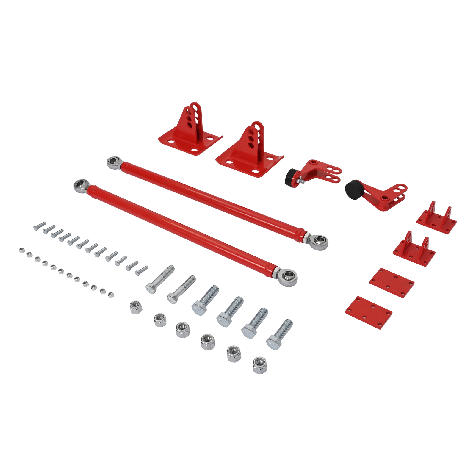 Barras de amarre de tracción para Chevrolet Silverado GMC Sierra 1999-2018 rojas 2x4 4x4- - Image 3