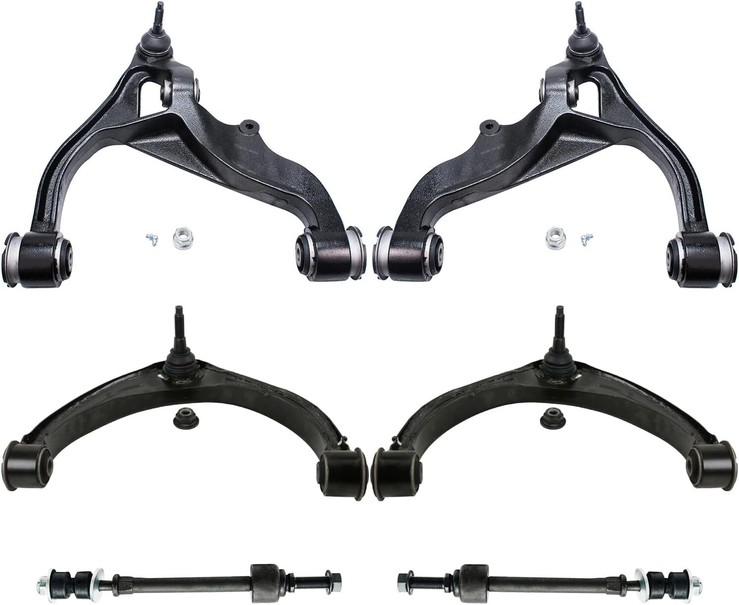 Brazos de control inferiores superiores delanteros 4x4 barras estabilizadoras para Dodge Ram 1500 2009-2018 5 orejetas-