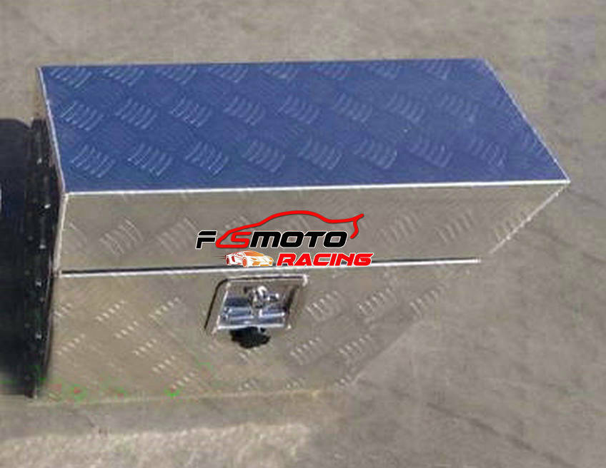 30"x10"x16" Pair Aluminium Undertray TRAILER Underbody Ute Tool Box bed Truck - Image 5