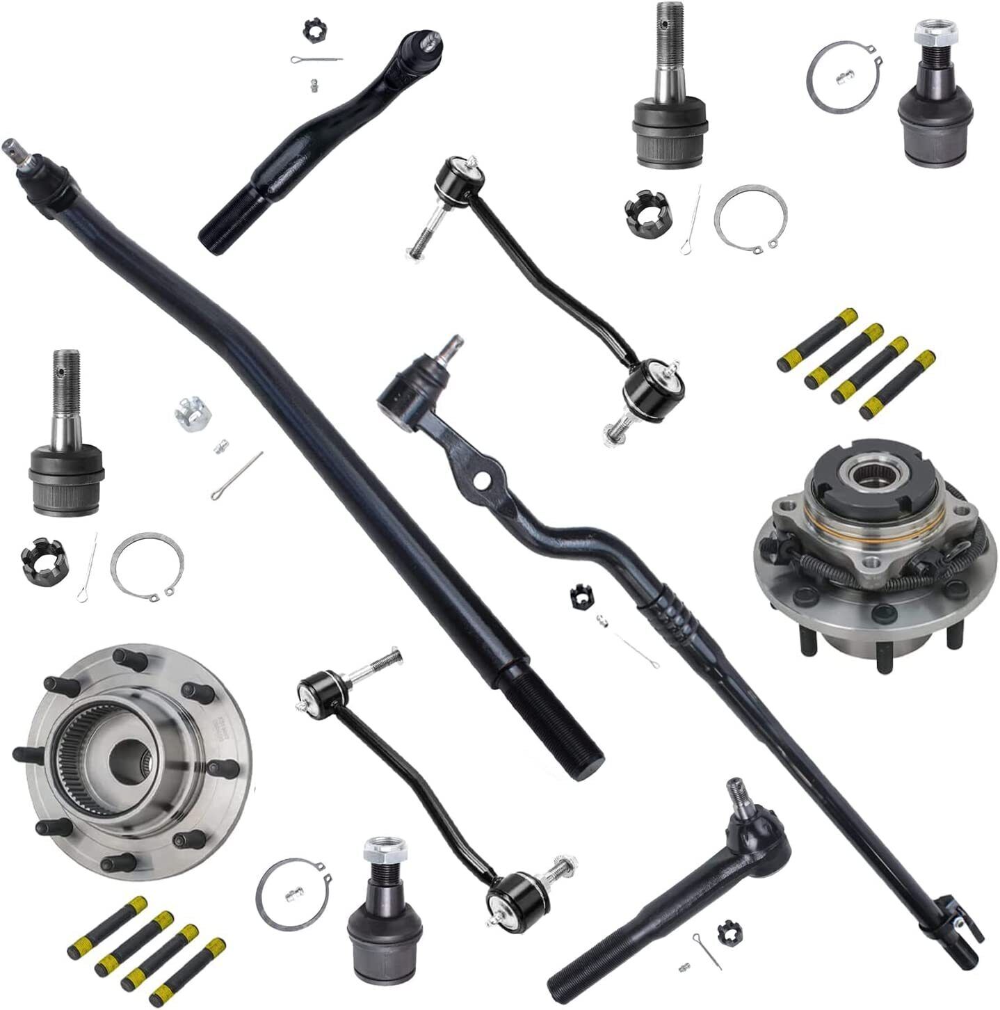 Barras estabilizadoras de buje de cojinete de rueda delantera 4x4 barras de amarre para Ford F-250 F-350 Super Duty-