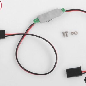 Mini interruptor de encendido RC4WD para unidades de iluminación barras receptores enchufes 12' Z-E0081 11,1 V-