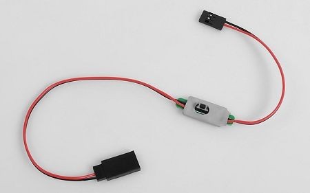 Mini interruptor de encendido RC4WD para unidades de iluminación barras receptores enchufes 12' Z-E0081 11,1 V- - Image 2