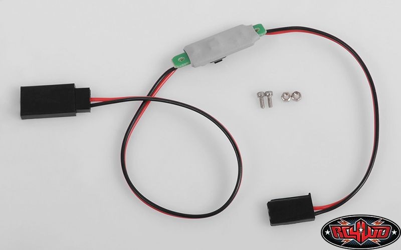 Mini interruptor de encendido RC4WD para unidades de iluminación barras receptores enchufes 12' Z-E0081 11,1 V- - Image 5