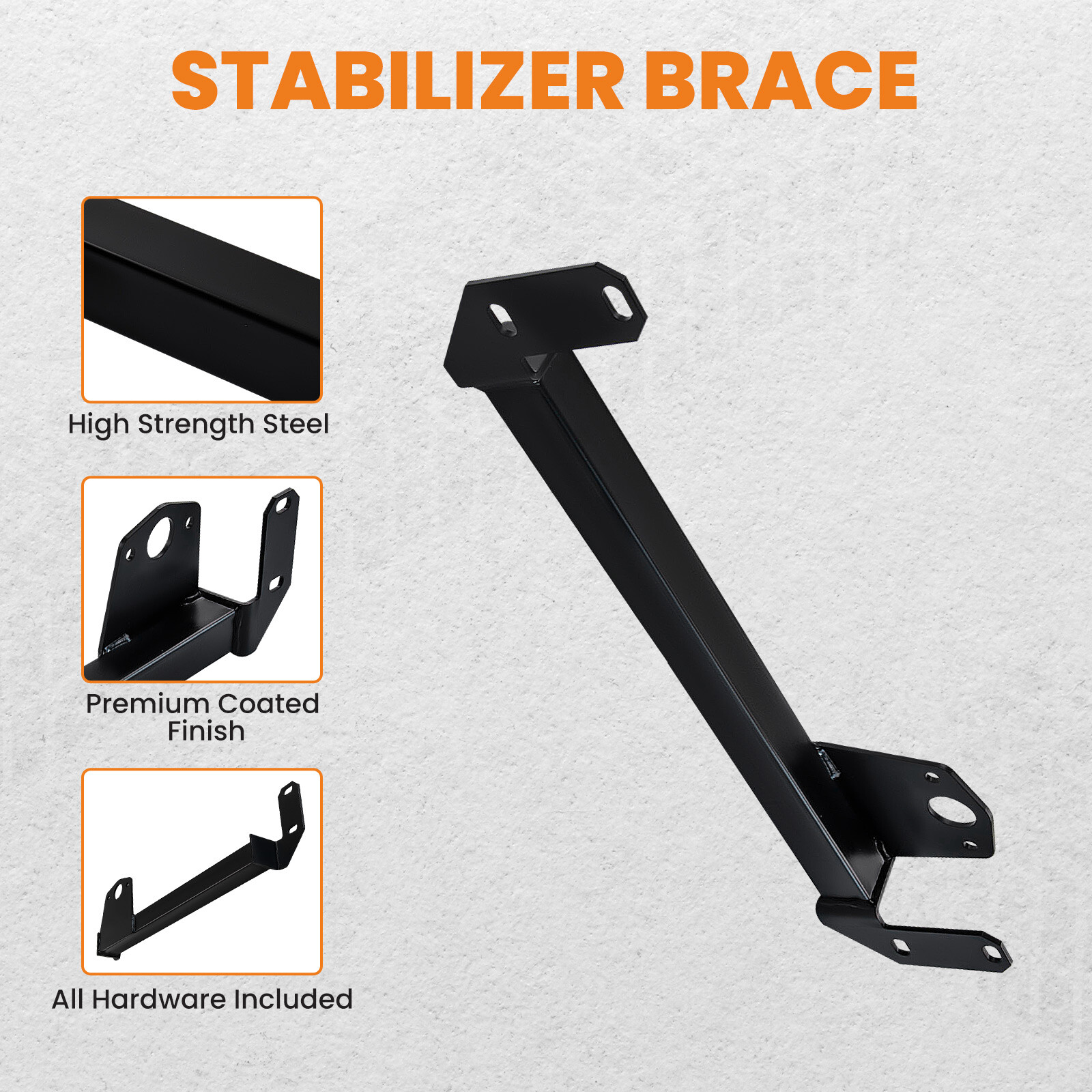 Steering Gear Box Stabilizer Bar Brace 4WD 4x4 Gearbox For Dodge 2500 2000 - Image 3