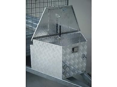 Aluminium Tool Box Trailer Draw Bar UTE Truck Heavy Duty Tool Storage with Lock - Image 5