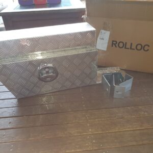 Aluminium Under Tray Ute Tool Box with LOCK Heavy Duty Vehicle Chest Storage