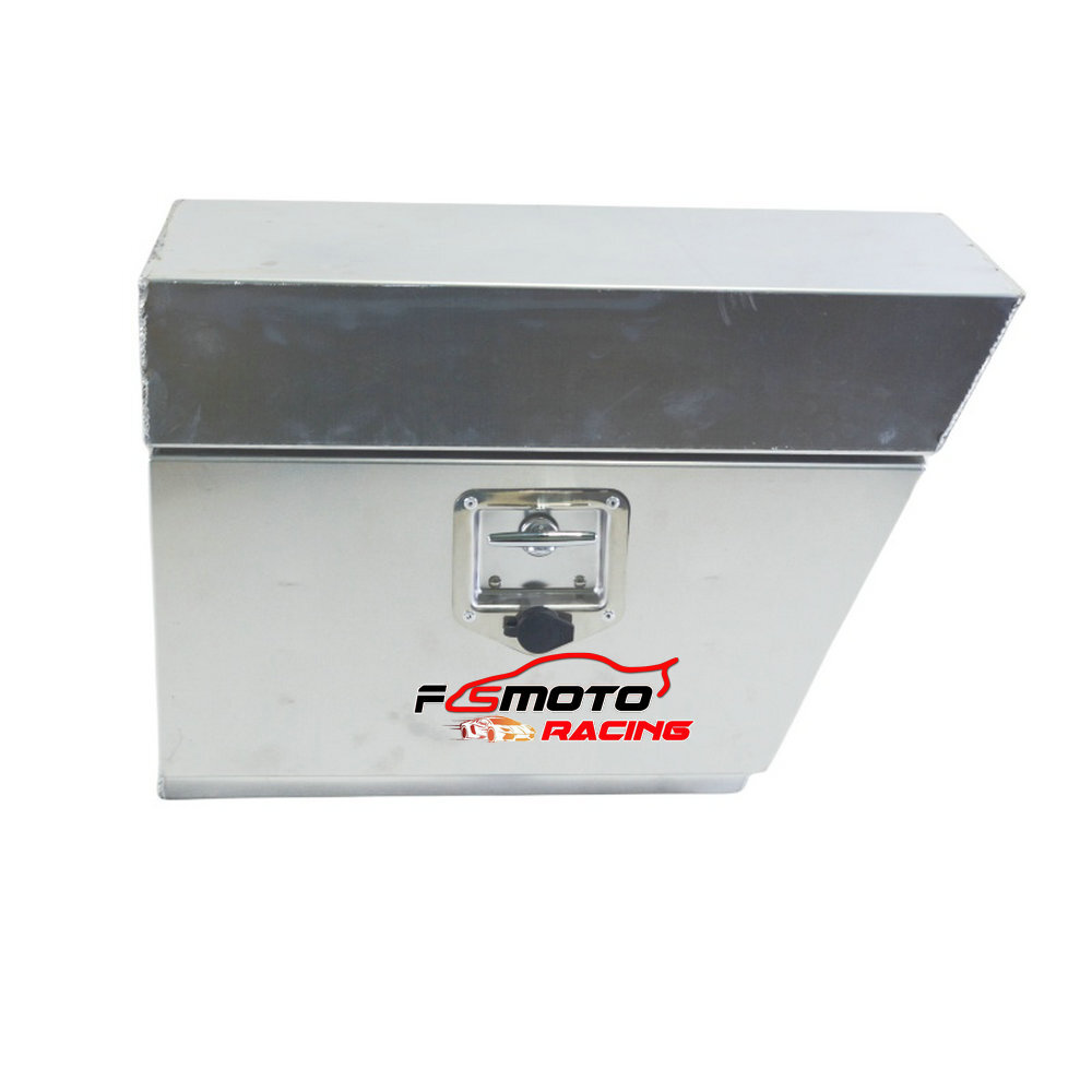24"x10"x16" Pair Flat Aluminium Undertray Under Tray Truck Ute Tool Box toolbox - Image 4