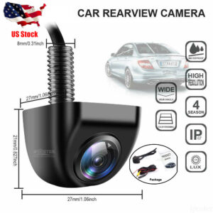 HD Waterproof 170° Car Reverse Backup Night Vision Camera Rear View Parking Cam