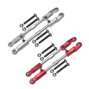 Para ARRMA 1/8 4x4 Kraton 6S RC Piezas Brazo Superior Juego de varillas de amarre Wave Foot Accesorios-