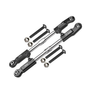Juego de accesorios de varilla de amarre de brazo superior para ARRMA 1/8 4x4 Kraton 6S RC + piezas de pie ondulado-