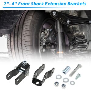 Extensores de amortiguador delanteros de 2"-4" para Chevrolet para GMC K1500 K2500 4x4 1988-1998-
