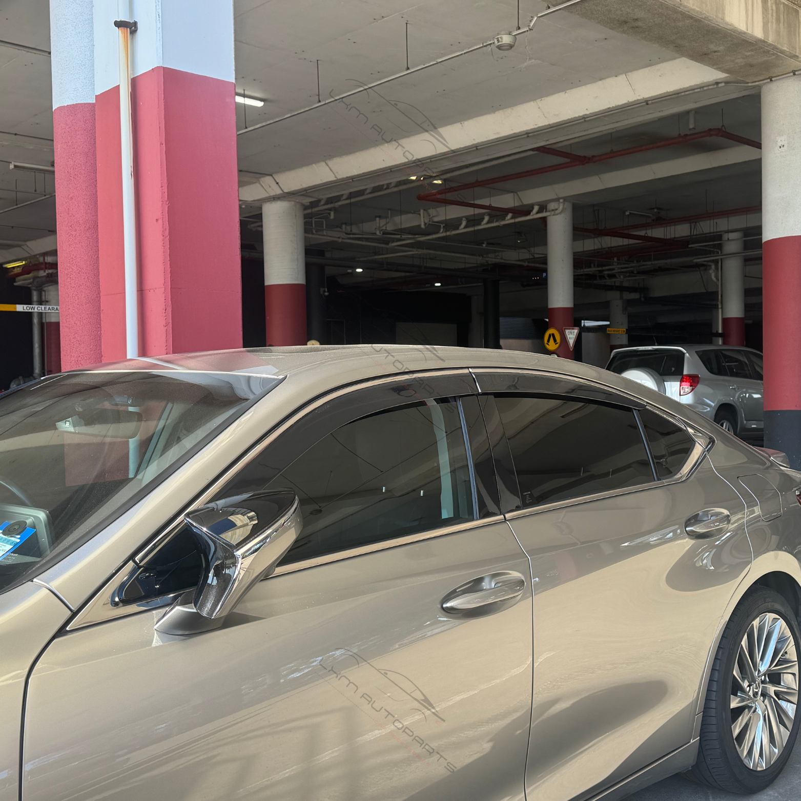 Protectores meteorológicos adecuados para Lexus ES300h 2018-2024 tintados- - Image 3