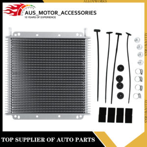 Kits de enfriador de aceite de transmisión de 30 placas de 10 x 10" para motor V8 4x4 universal 1990+-