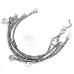 Russell Performance se adapta a Ford Excursion 99-06 4x4 con línea de freno de elevación de 4 en 5,5 pulgadas-